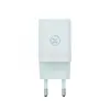 Сетевая зарядка USB/Type-C XO L96 (30W/QС3.0/PD) белая