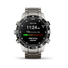 Умные часы Garmin MARQ Aviator Gen 2, 46 мм, Wi-Fi, серебристый