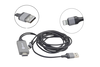 Кабель Dream HD01 HDMI- iPhone, USB  черный 2м