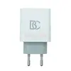 Сетевая зарядка USB/Type-C BC C62 (3А, QC3.0, PD) белая