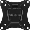 Кронштейн для телевизора ULTRAMOUNTS UM830T, 13-27", настенный, наклон, черный