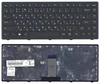 Клавиатура для ноутбука Lenovo IdeaPad (FLex 14) Black, (Black Frame), RU