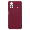 Чехол-накладка Activ Full Original Design для "Xiaomi Poco X4 Pro 5G" (bordo) (209855)