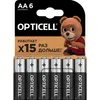 AA Батарейка OPTICELL Basic LR6, 6 шт.