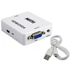 Конвертер HDMI to VGA + кабель miniUSB, PS-15