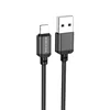 Дата-кабель Borofone BX87 USB-Lightning, 1 м, черный