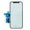 Стекло дисплея для iPhone 12/12 Pro с тачскрином и OCA пленкой (черное)