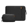 Чехол-папка Tomtoc Defender A13 Kit  для MacBook Pro/Air 15", на молнии, с защитой углов + сумочка, черный (A13E3DV)