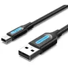 Кабель USB2.0 VENTION COMBF, USB 2.0 A(m) - mini USB B (m), круглое, 1м