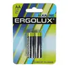 Батарейки Ergolux Alkaline LR6 (АА), 1,5В, 2 шт (BL2)