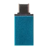 Адаптер - OTG Type-C/USB (blue)