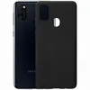 Чехол-накладка силиконовый для Samsung Galaxy M21 M215 (черный) MatteCover