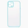 Чехол-накладка - PC041 для "Apple iPhone 12 Pro Max" (light blue/white)