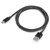 Кабель Buro Braided, USB Type-C (m) - USB (m), 1м, 2.4A [bhp ret typec1]