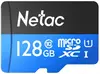 Карта памяти microSDHC 128 ГбGb Netac P500 Standard + SD адаптер NT02P500STN-128G-R