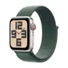 Умные часы Apple Watch SE 2024 (GPS + Cellular), 40 мм, Starlight Aluminum Case/Lake Green Sport Loop