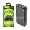 Внешний Аккумулятор (Power Bank) Hoco J101A 20000 mAh (22.5W, QC3.0, PD, 2USB, MicroUSB, Type-C, LED индикатор) Черный