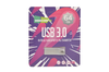 Флэш 64Gb USB3.0 More choice MF64m металл (silver)