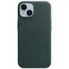 Чехол Apple для iPhone 14 Leather MagSafe Forest Green (MPP53)