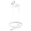 Проводные наушники с микрофоном внутриканальные Hoco M101 Pro (повр.уп)  (white)