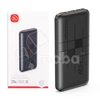 Внешний Аккумулятор (Power Bank) XO RP187 10000 mAh (22.5W, QC3.0, PD, 2USB, MicroUSB, Type-C, LED индикатор) Черный