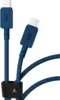 Кабель VLP Nylon Cable USB-C to USB-C 1.2m Dark Blue