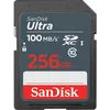 Карта памяти SDXC UHS-I Sandisk Ultra 256 ГБ, 100 МБ/с, Class 10, SDSDUNR-256G-GN3IN, 1 шт.