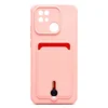 Чехол-накладка - SC304 с картхолдером для "Xiaomi Redmi 10C" (light pink)