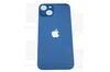 Задняя крышка iPhone 13 blue (синее) с широким отверстием склеенное