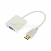 Переходник (адаптер) HDMI-VGA, 0.2 м, белый