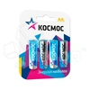 Батарейка AA LR6 Космос Alkaline 1.5V (4 шт. в блистере)