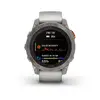 Умные часы Garmin Fenix 7 Pro Sapphire Solar Edition, 1.3&quot;, Wi-Fi, серебристый/оранжевый