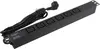 Exegate EX280871RUS Блок розеток ExeGate ServerPro PDU-19H013 Al-6C19-EU3-SW, 19,1U,алюм, 6 IEC 320 C19, евровилка, 3м