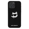 Чехол Karl Lagerfeld для iPhone 16 Pro Max Liquid Silicone MagSafe NFT Choupette Head Black (KLHMP16XSCHPPLK)