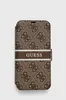 Чехол для iPhone 13 Pro Guess, коричневый