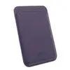 Картхолдер Leather Co MagSafe, кожаный для Apple iPhone 12, фиолетовый (2037903311276)