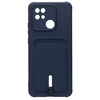 Чехол-накладка - SC304 с картхолдером для "Xiaomi Redmi 10C" (dark blue) (208523)