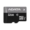 Карта памяти microSDHC UHS-I U1 A-Data 32 ГБ, Class 10, AUSDH32GUICL10-RA1, 1 шт., переходник SD