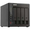 Сетевое хранилище QNAP TS-453E, 4 отсека, 8Гб DDR4, без дисков, черный