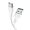 Дата-кабель Hoco X33 Surge USB-MicroUSB (4 A) 1 м, белый