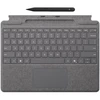 Набор перо и клавиатура Microsoft Surface Pro X Signature Keyboard с пером Slim Pen 2, Platinum RUS