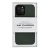 Чехол AIR Carbon для iPhone 12 Pro Max, зелёный (2038949492622)