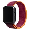 Ремешок Red Line нейлоновый для Apple Watch 42-44mm S3/S4/S5 SE/S6/S7/S8, дикая слива с розовым/оранжевым краем (УТ000036312)