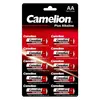 Батарейки Camelion Plus Alkaline LR6 (АА), отрывные, 1,5В, 10 шт (LR6-BP1x10P)