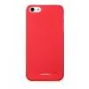 Тонкий чехол Nuoku для iPhone 5/5S Fresh Series Soft-touch Cover Красный