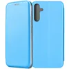 Чехол-книжка для Samsung Galaxy A15 A155 (голубой) Fashion Case