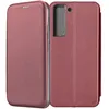 Чехол-книжка для Samsung Galaxy S21 FE G990 (темно-красный) Fashion Case