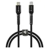 Кабель LYAMBDA USB Type-C(m)/Lightning(m), 3A, 0,5 м, чёрный (LCL05-BK)