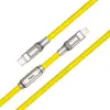 Кабель TFN 8pin-USB Type-C DIY 30W, 3m Yellow (TFN-C-DIY-CL3M-YW)