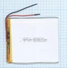 Аккумулятор универсальный 3x80x90 мм 3.8V 2600mAh Li-Pol (2 Pin)